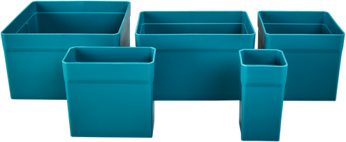 Ensemble de boîtes d'insertion d'accessoires Makita pour organisateur mbox - 191x92-5 191x92-5