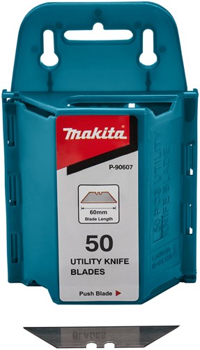 Accessoires Makita p-90607 | lames de rechange | pour couteau pliant p-90582 | 50 pièces - p-90607