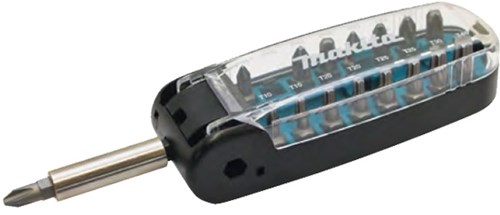 Makita accessoires jeu d'embouts de tournevis 17 pièces | p-79778 - p-79778