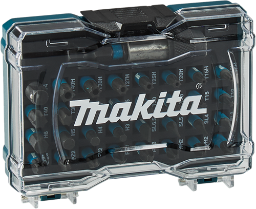 Makita accessoires jeu d'embouts de tournevis 33 pièces - e-12441 e-12441