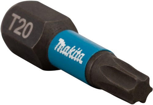 Makita accessoires tournevis à percussion noir t20x25mm - b-63672 - b-63672