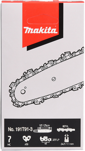 Accessoires Makita chaîne de scie txl80 350mm - 191t91-3 191t91-3