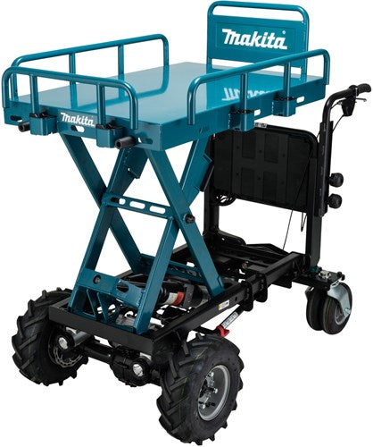Makita dcu601z lxt Transporteur de batterie 2x18 v avec nacelle à ciseaux | sans batterie ni chargeur | en caisse - dcu601z