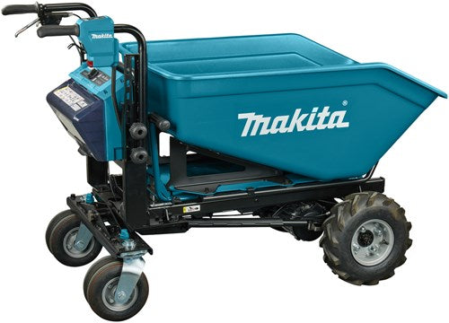 Makita dcu603z | brouette à batterie | 2x 18v | avec seau | corps | sans piles ni chargeur