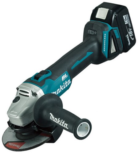 Makita Machine de broyage à batterie Makita 18 V 5,0 AH