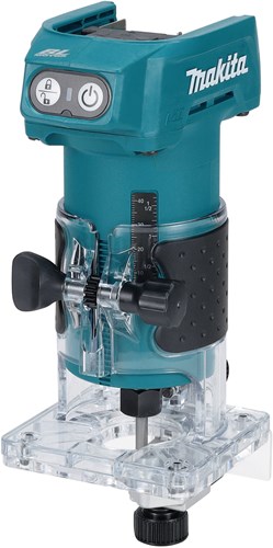 Makita drt52z fraise de bord à batterie 18v corps li-ion | sans piles ni chargeur - drt52z