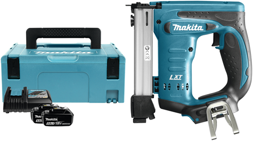 Agrafeuse à batterie Makita dst221rtj | Batterie lithium-ion 18 V 5,0 Ah - DST221RTJ