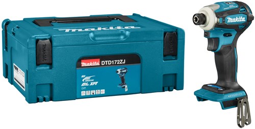 Makita dtd172zj | visseuse à percussion sans fil | 18v | excl. batteries et chargeur | dans mbox-dtd172zj