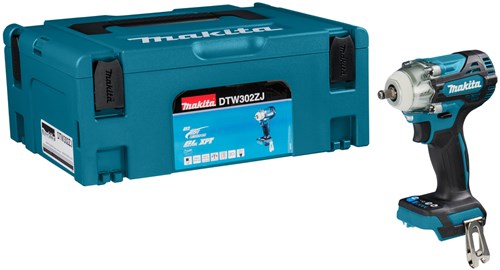 Makita dtw302zj | clé à chocs à batterie | 18 volts | sans piles ni chargeur | dans mbox-dtw302zj