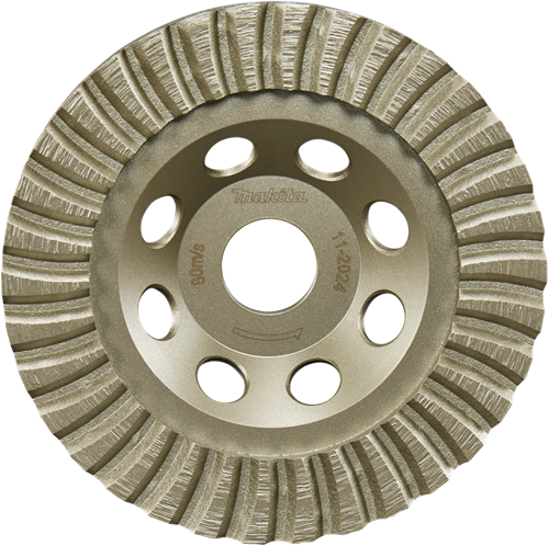 Accessoires Makita meule à boisseau makita | diamant | segmenté | 125mm-d-80640