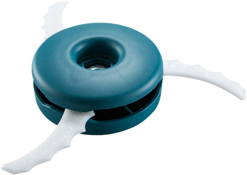 Makita tête de coupe couteaux en plastique 230mm - 191y45-0
