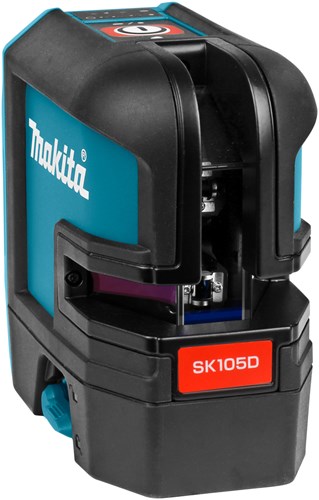 Makita sk105dz laser à lignes croisées rouge sans piles ni chargeur, en boîte avec sac - sk105dz
