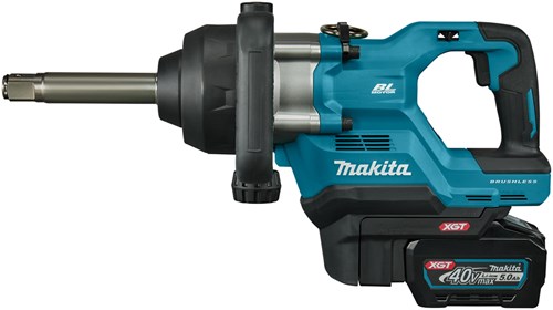 Makita tw010gt201 | clé à chocs sans fil | xgt 40v max | 1 | ensemble | 2x chargeur rapide de batterie 5,0ah dans un boîtier en plastique - TW010GT201