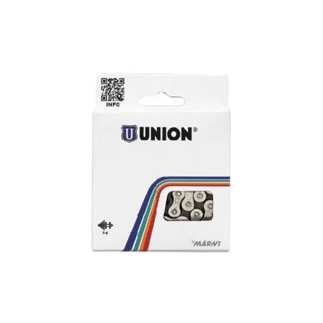 Bicycle Chain Union 747 1 2x1 8 112l noir