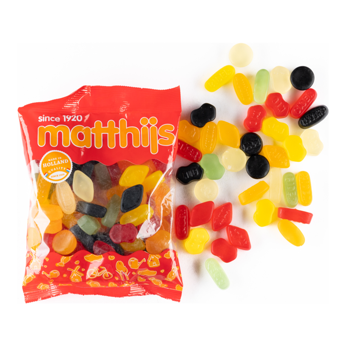Gommes au vin anglais Matthijs (20x 400gr)