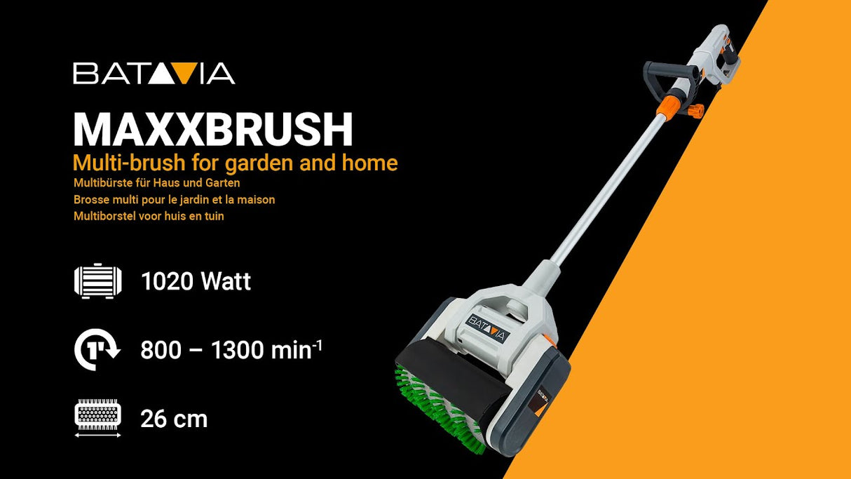 Maxxbrush brosse spirale en nylon vert batavia