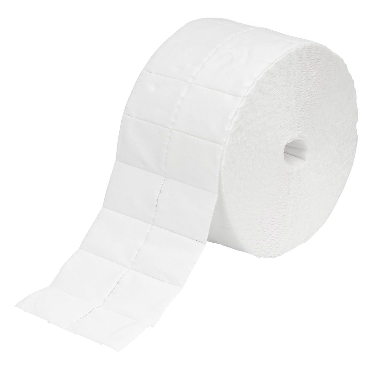 Lingettes manucure Sibel Nails en rouleau de 1000 pièces non pelucheuses.