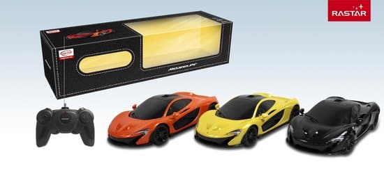 Jonotoys Rastar RC McLaren P1 18 cm échelle 1:24 noir