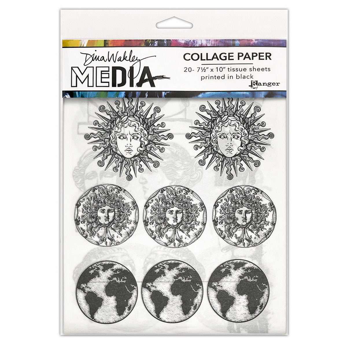 Ranger Ink Ranger • Dina Wakley Media Collage Papier Antiquités