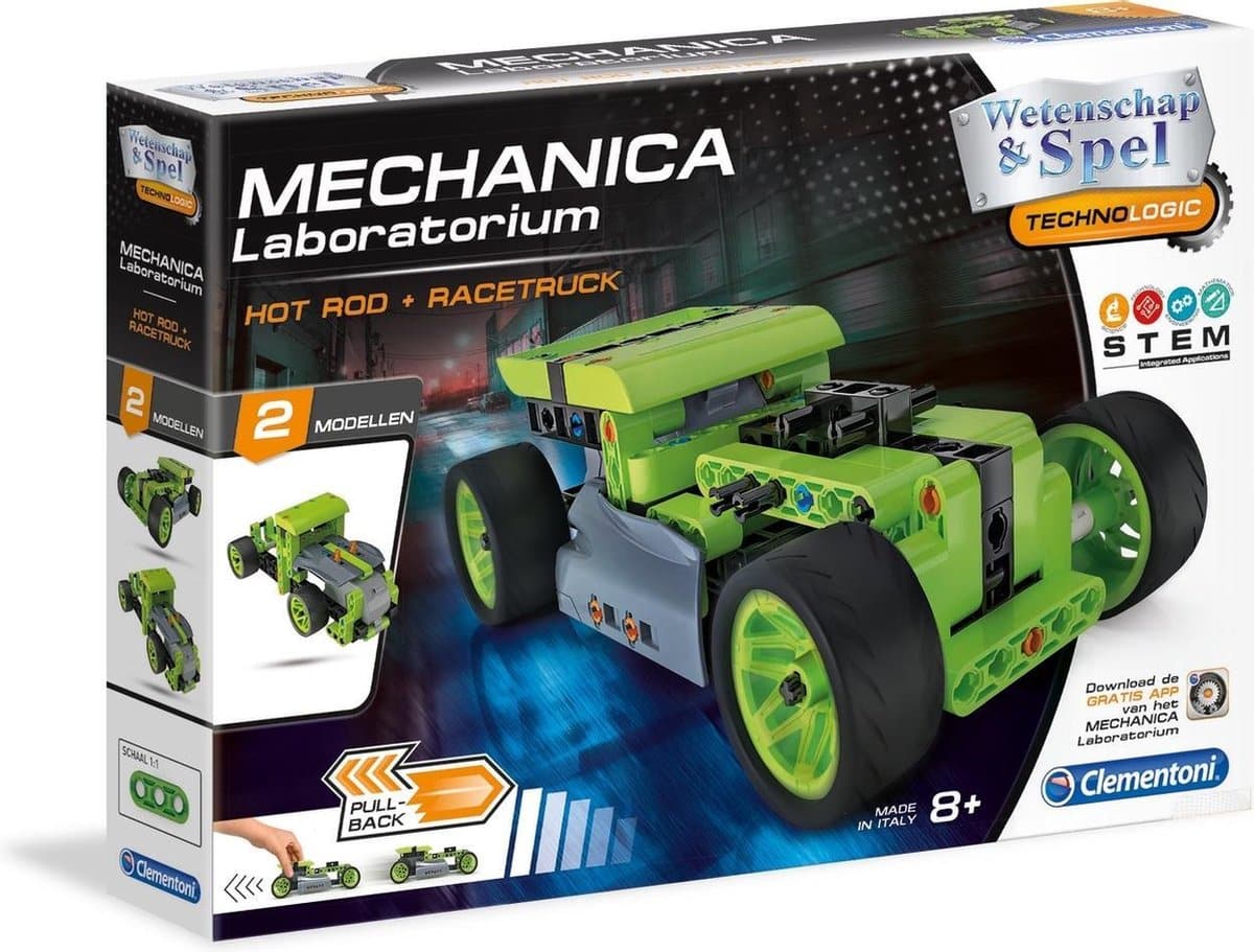 Cilgro clementoni - jeux scientifiques, mécanique, hot rod et camion de course