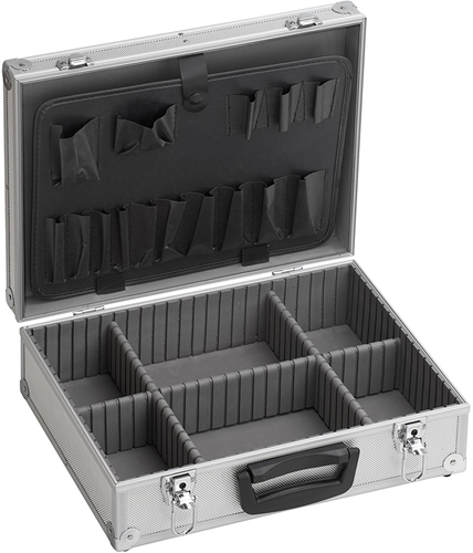 Meister mallette à outils aluminium 395x300x130w - wu9095130