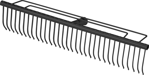 Râteau à herbe Meister sans manche 6oo mm - wu9905000
