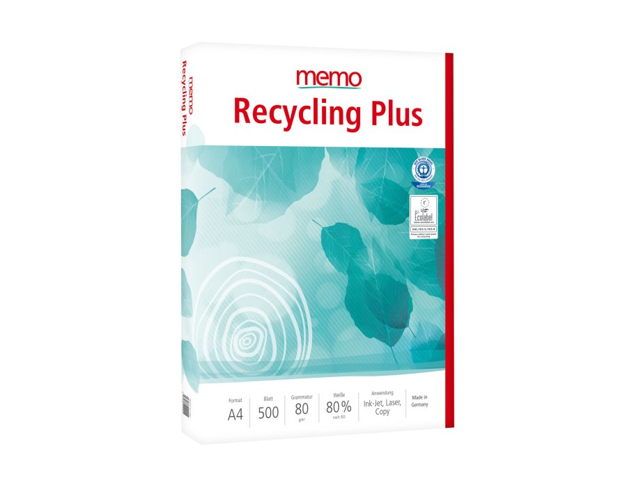 Mémo multifonctionnel copie papier recyclage plus - a4 - 500 feuilles