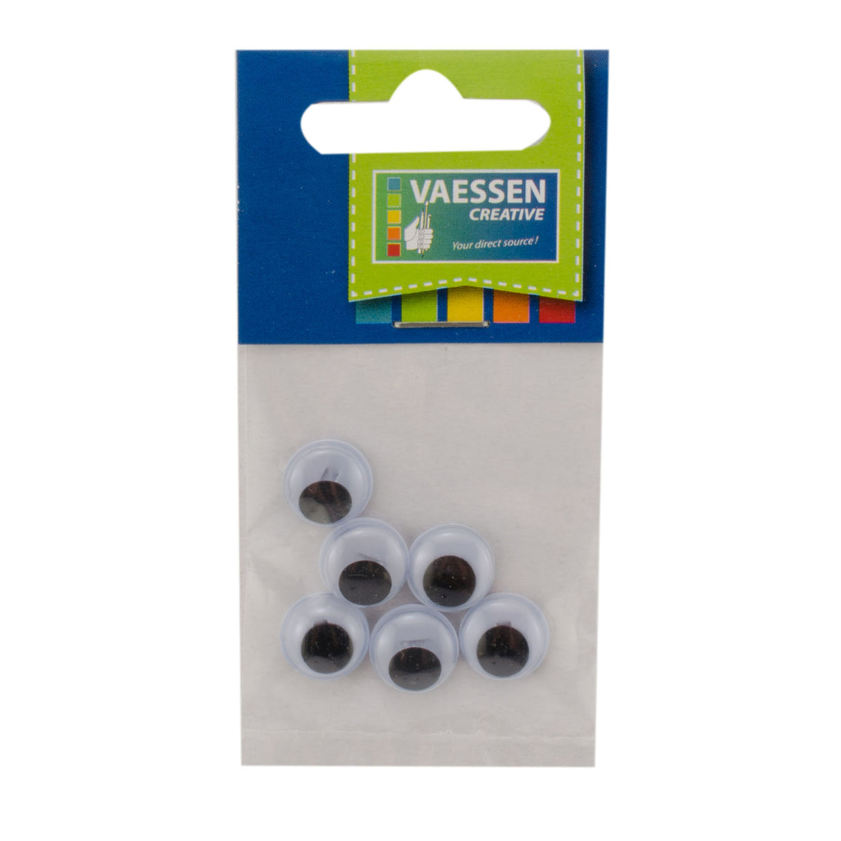 Vaessen creative • coudre des yeux écarquillés 12mm 6pcs