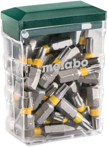 Promotion boîte Metabo 25x tx20 bits | 25 pièces | 626712000 626712000