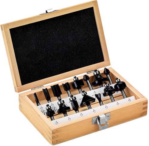 Accessoires Metabo | gamme de fraisage sp | 6mm | 15 pièces - 635260000
