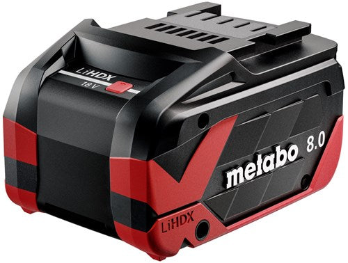 Batterie Metabo 18 volts | lihdx 8.0ah-624975000
