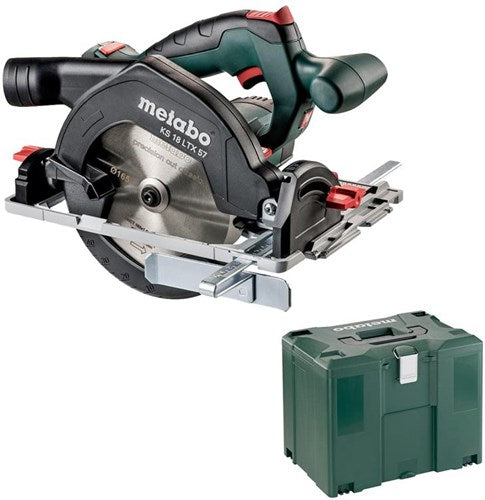 Scie circulaire à main Metabo ks 18 ltx 57 circulaire à batterie ks 18 ltx 57