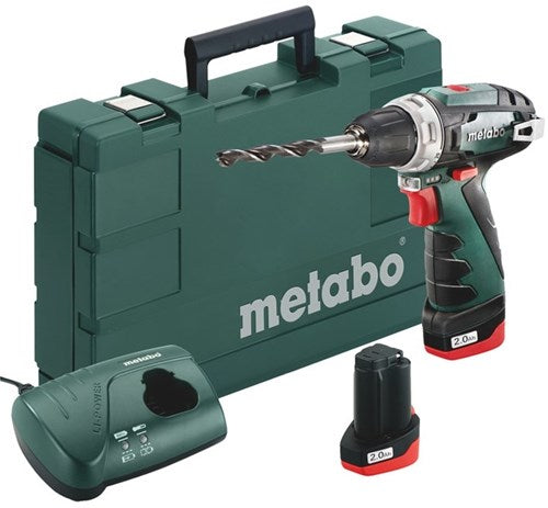 Metabo powermaxx bs basic perceuse visseuse sans fil 10,8v 2,0ah li-ion - 600080500