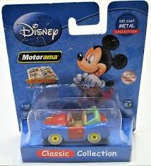 Van der Doelen Disney mini voiture en métal, voiture Mickey Mouse, 5 cm de haut