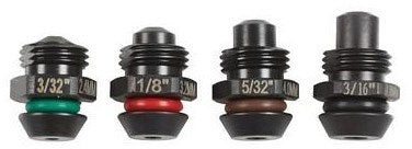 Milwaukee accessoires jeu de remplacement de nez de rivet 4 pcs. - 48540100