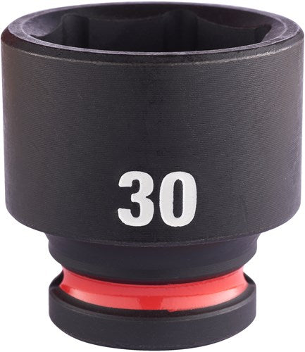 Milwaukee accessoires shockwave krachtdop 1 2 kort 30 mm | 1 stuk - 4932480324