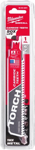 Dents en carbure Ty Milwaukee Heavy Du Torch™ | torche tct 150 mm x 8 tpi | 1 pièce - 48475201