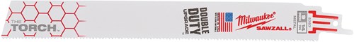 Lame de scie alternative Ty Milwaukee Heavy Du Torch™ | torche 230 mm x 14 tpi | 5 pièces - 48475787