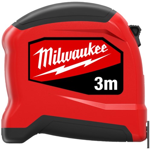 Ruban à mesurer Milwaukee mince | gène ii | 3m x 16mm - 4932498782