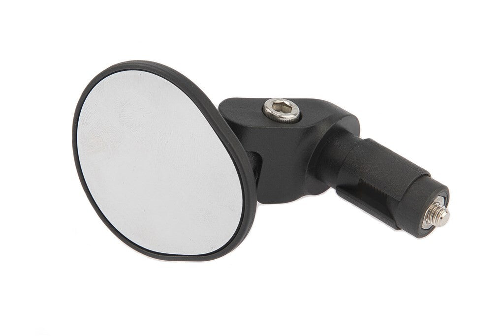 Miroir mirage avec bouchon mineur bar-end gauche droite noir