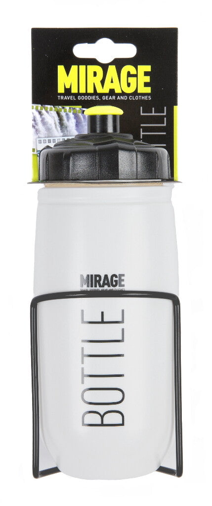 MIRAGE BIDON 600ML STAR-WHITE AVEC ALU SOINDE