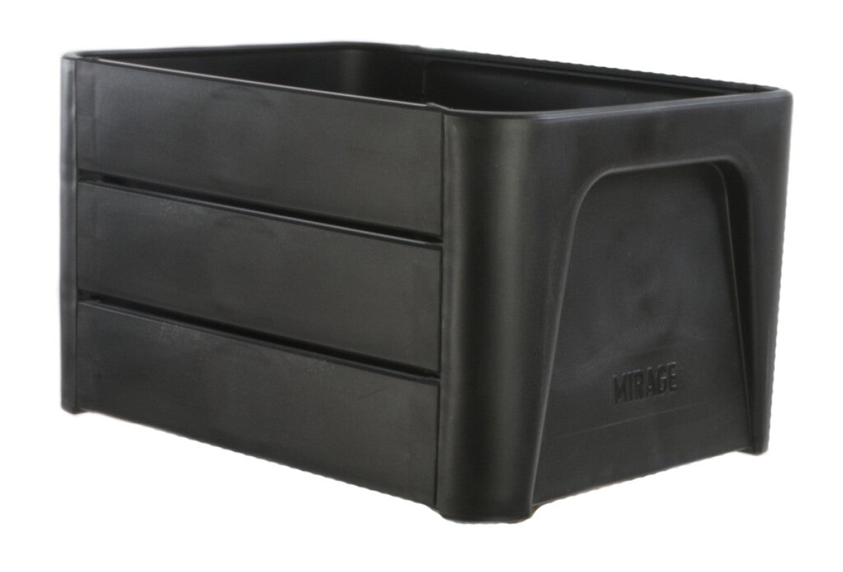 Basilic mirage caisse click 'n crate noir 24l