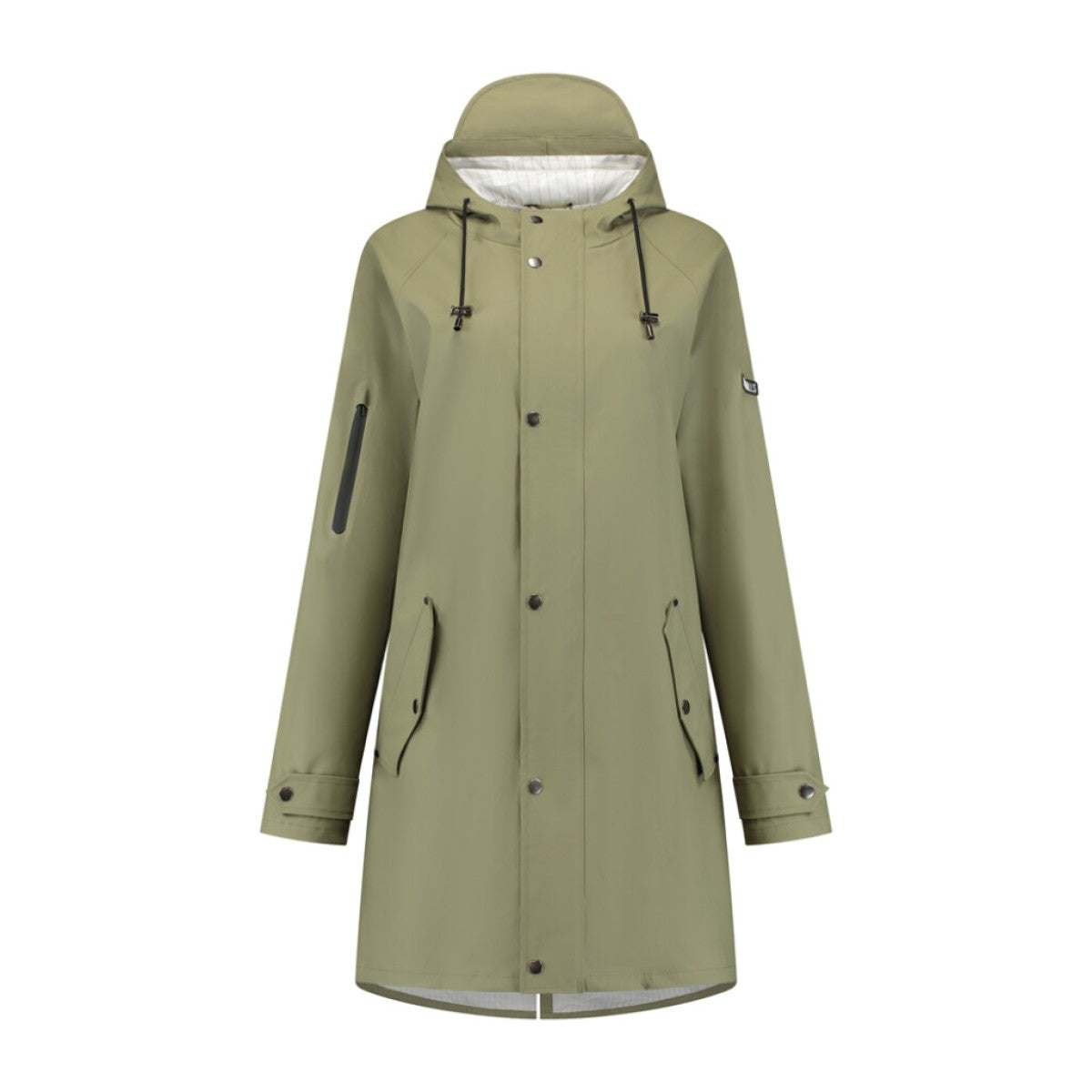 Mirage Raincoat Rouvade Trenchcoat - Taille M - Fabriqué à partir de polyester Soft Touch - Green d'olive