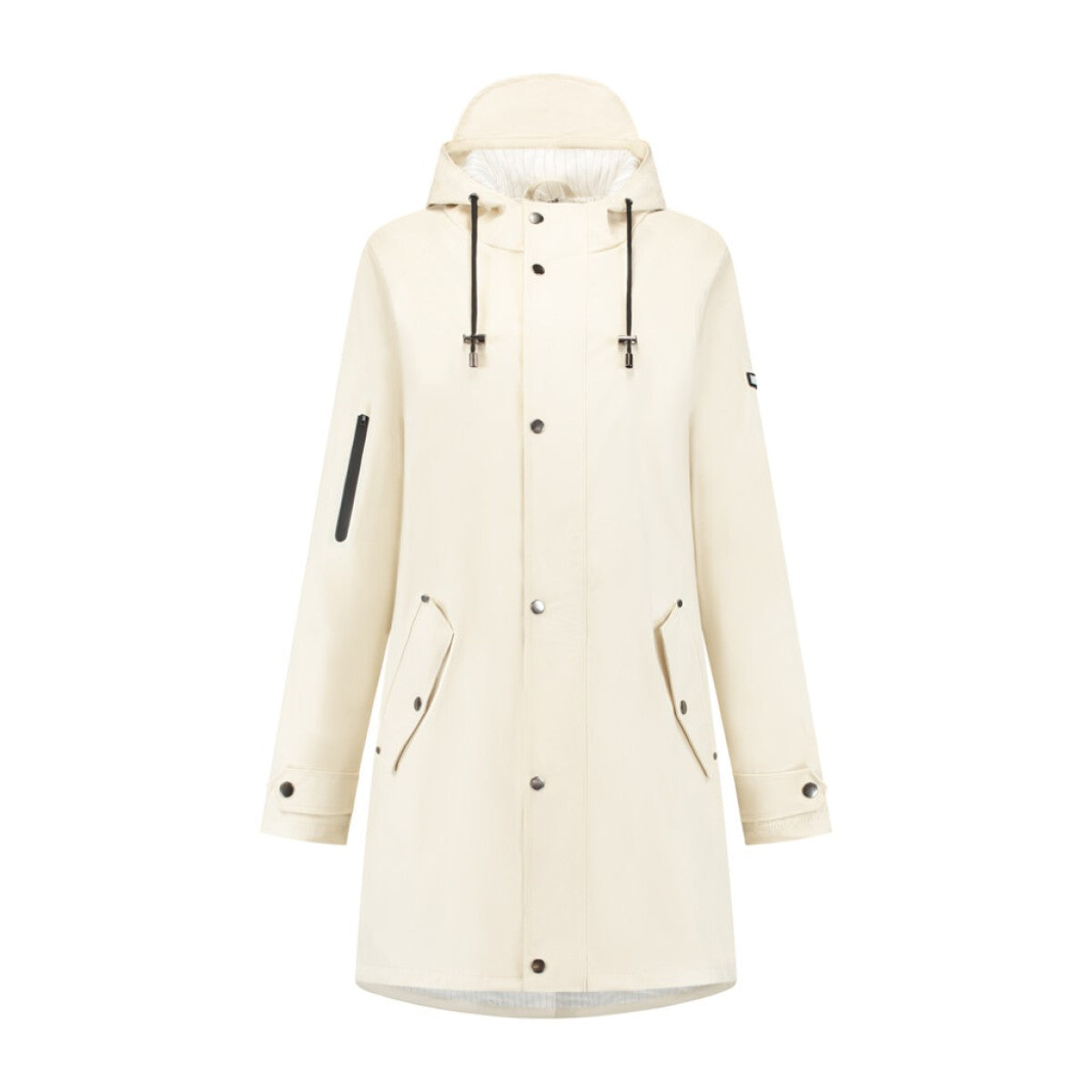 Mirage Raincoat Pluasfall Trenchcoat - Taille S - Fabriqué à partir de polyester Soft Touch - Off Blanc