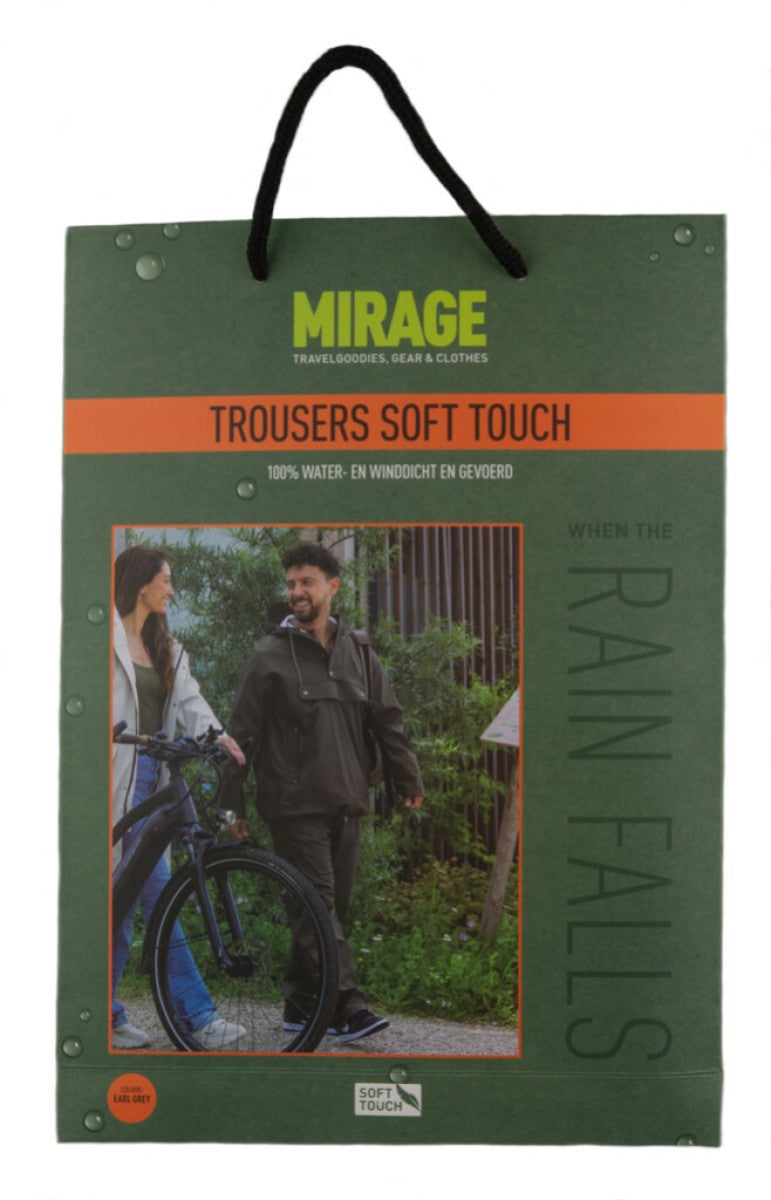 Mirage Rain Pantals Précipitant Soft Touch Size S Grey