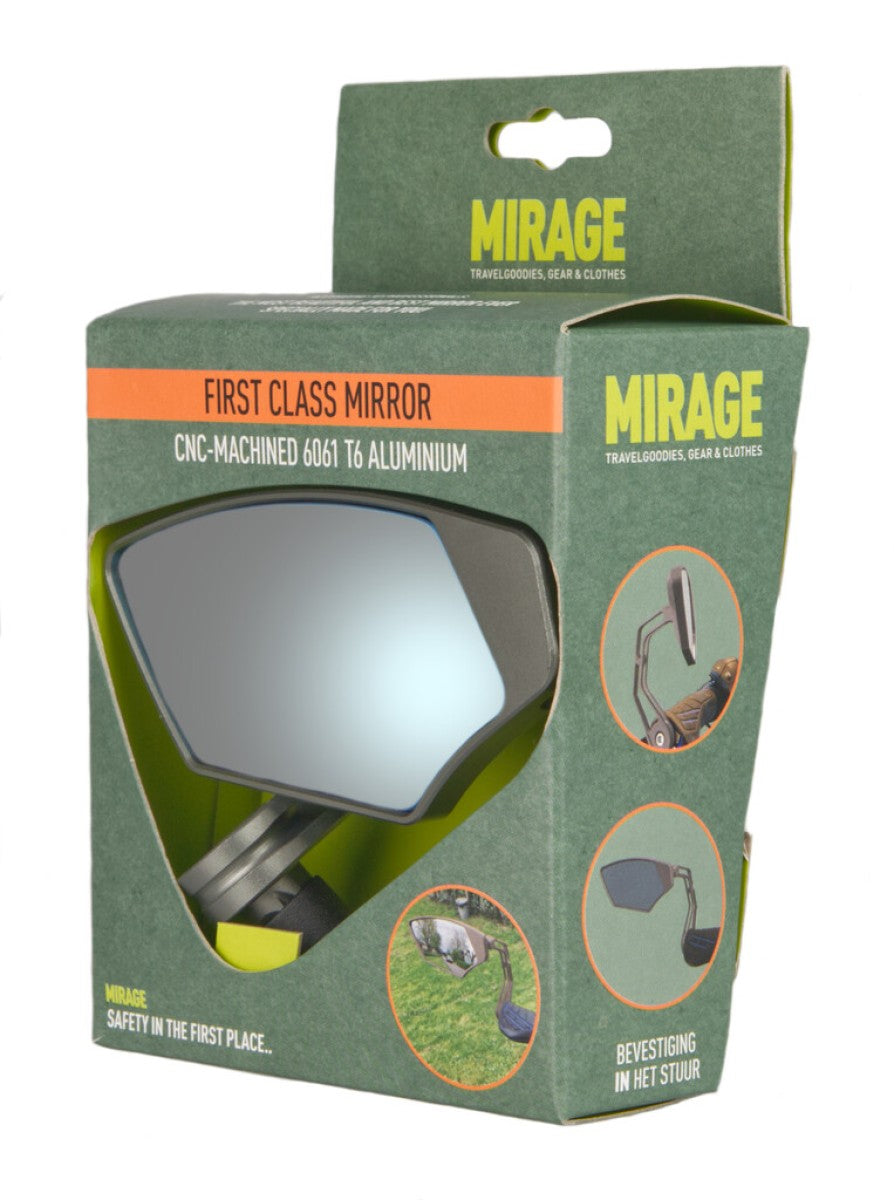 Mirage miroir barend première classe, verre obscurcissant, gris, gauche