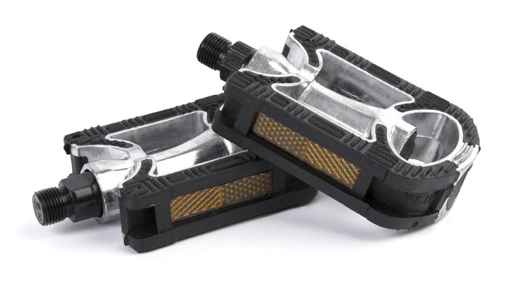 Pédales Mirage Anti-Slip Aluminium Silver