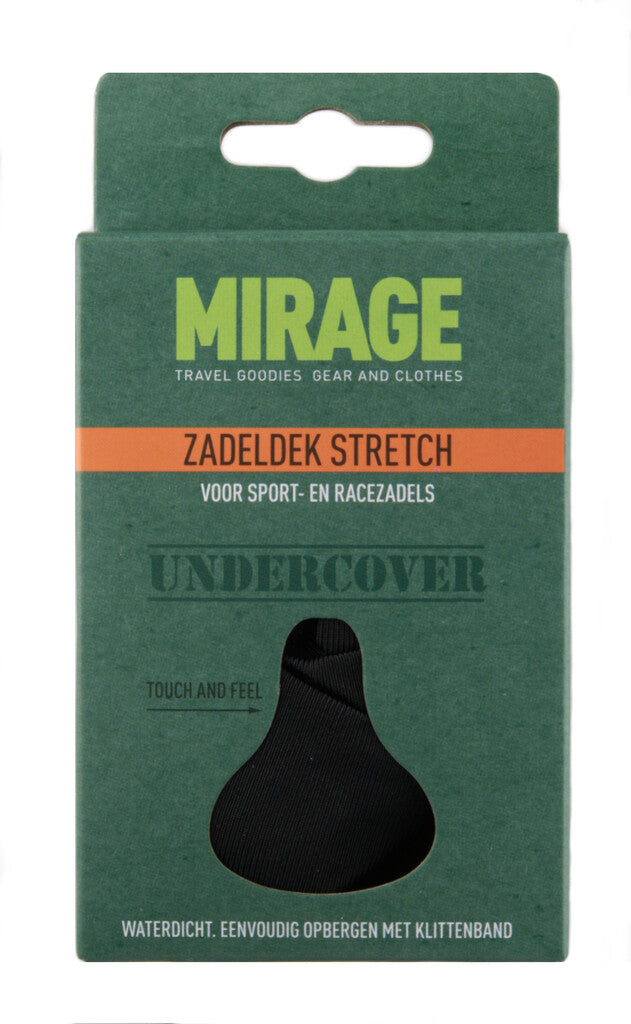 Saddle Deck Mirage Sport Race - Stretch Nylon - Black