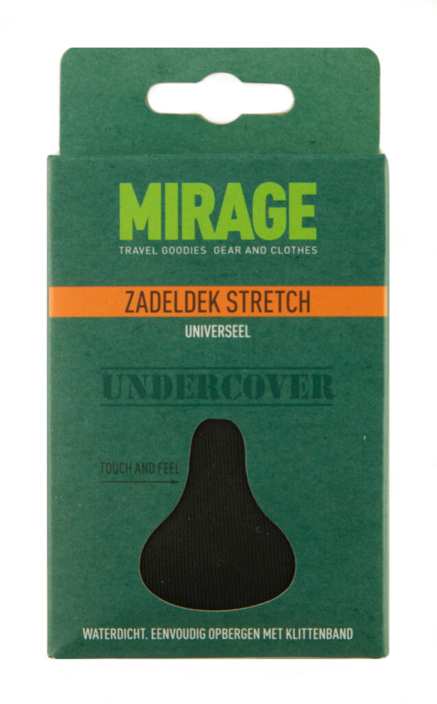 Pont de selle mirage universel - stretch nylon - noir