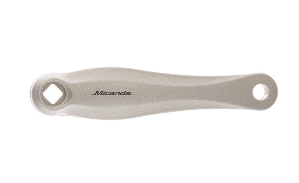 Miranda Beta 1 Crank 170 mm à gauche, pour # 8575138, argent